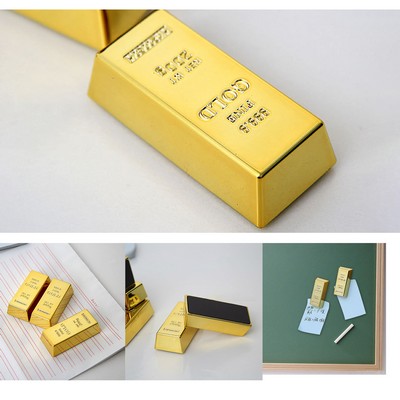 Imitation Gold Bar Refrigerator Magnets