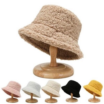 Keep Warm Lamb Wool Panama Cap