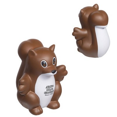 Brown and White Squirrel Shape Stress Reliever