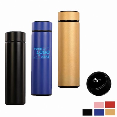 Smart Thermos with LED Temperature Display