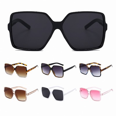 Large Retro Style Sunglasses for Adults