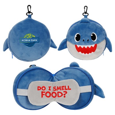 Comfort Pals™ Shark 2-in-1 Pillow Sleep Mask