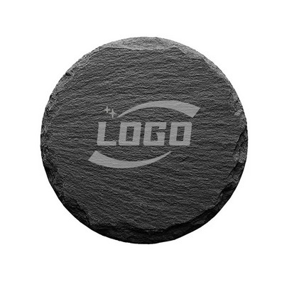 Round Natural Stone Coaster