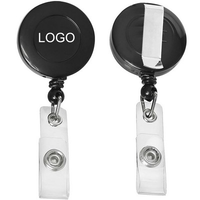 Retractable Badge Reel Clips Holder