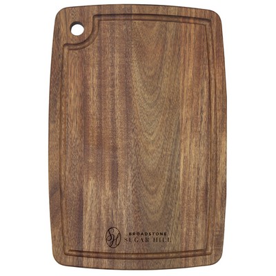 15" Acacia Cutting Board w/Juice Groove