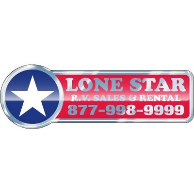 Domed Auto Ad Decal (5.791"x 1.912")