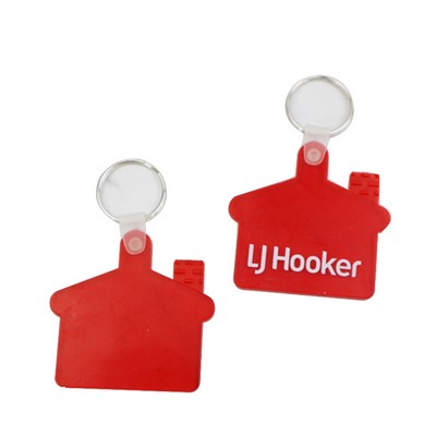 House Shaped Soft Key Tag