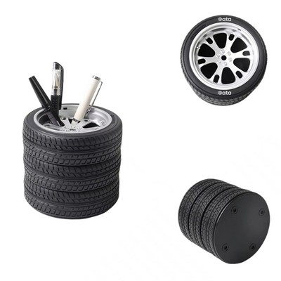 Imitation Tire-Shaped Pen Holder