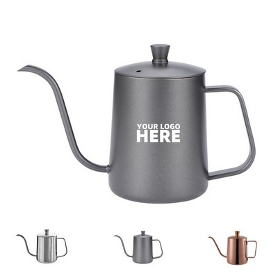 12oz Stainless Steel Gooseneck Coffee Pot