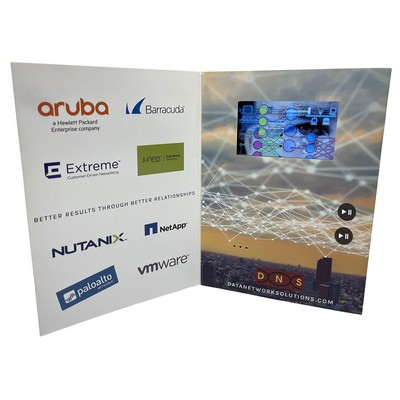 5" Screen Video Brochure, Ultra-Thin