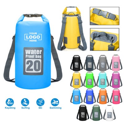 20L High Quality Rugged Laundry Waterproof Dry Bag