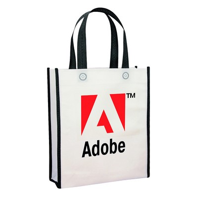 Custom 80g Non-Woven PP Tote Bag 9"x12"x3"