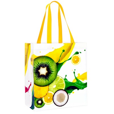 Top-Quality Laminated Woven Reusable Grocery Bag 13"x15"x8"