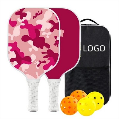 White Premium Pickleball Paddle 2-Piece Set