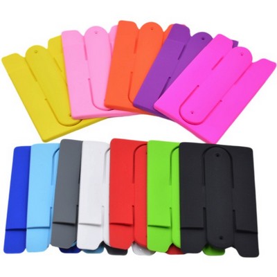 Silicone Phone Wallet With Stand