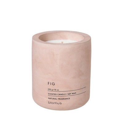 blomus Fraga Large Fig Candle in Concrete Container