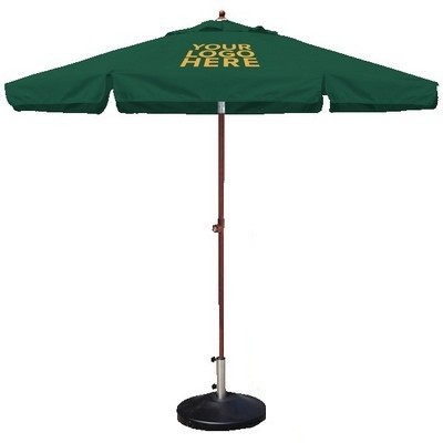 9' Market Umbrella W/8 Panel Full Color & Aluminum Frame