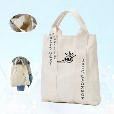 Casual Canvas Tote: Women's Shoulder Bag for Work