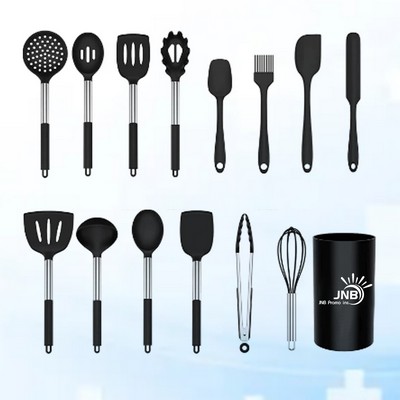 14-Piece Silicone Kitchen Utensil Set