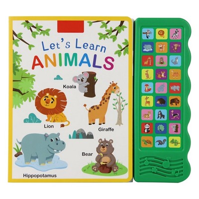 Let Us Learn Animals With Sound Buttons