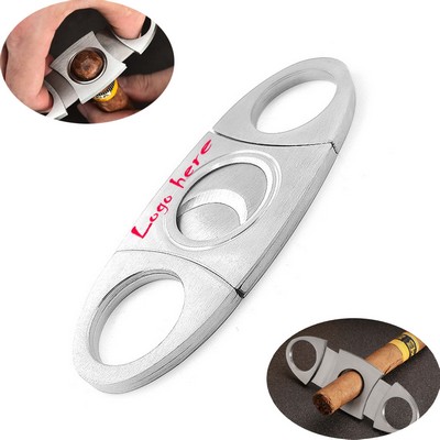 Portable Stainless Steel Cigar Cutter