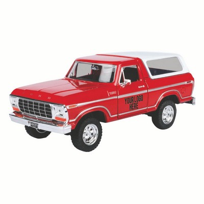 1978 Ford Bronco Custom 1/24 scale Diecast Truck