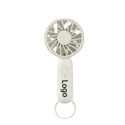 Usb Mini Portable Hand Fan With Carabiner