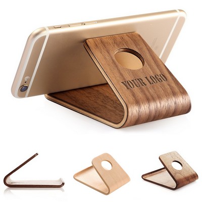 Portable Wood Cell Phone Holder