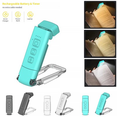 Reading Book Clip Night Light With USB Charging