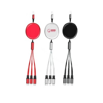 3-in-1 Retractable Cable