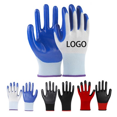 Nitrile Safety Working Gloves