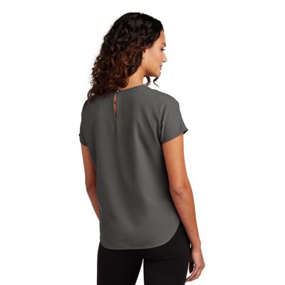 Mercer+Mettle Women's Stretch Crepe Crew