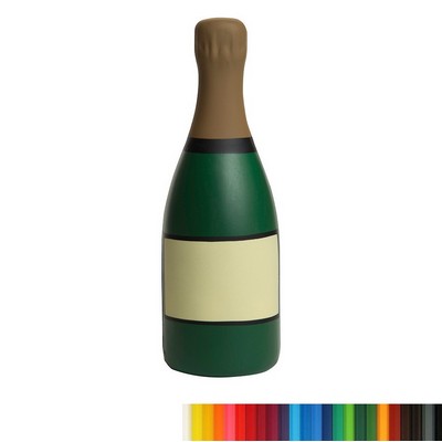 New Foam Champagne Bottle Shaped Stress Reliever