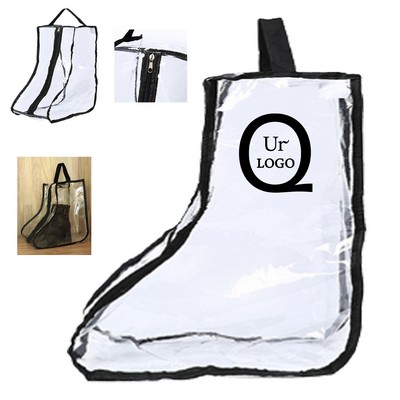 Pvc Transparent Waterproof Shoe Bag