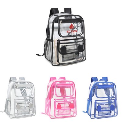 Heavy Duty Clear PVC Backpack