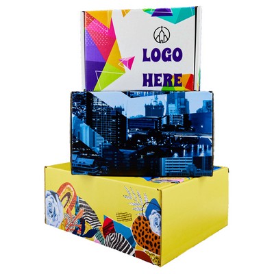 Full Color Custom Printed 9.5" x 7.75" x 4" Display Mailer Box