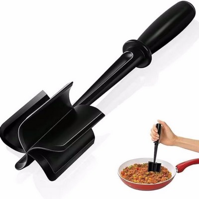 Plastic Meat Spatula Chopper Tool Heat Resistant Beef Masher