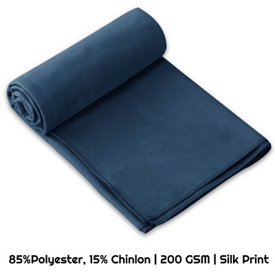 Single Color Screen Print Quick Dry Towel