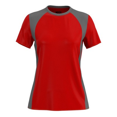 Women's Jersey with contrast color side panels