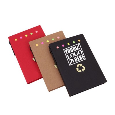 Recycle Sticky Note Notebook