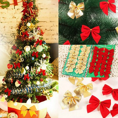 Xmas Decor Tree Bowknot