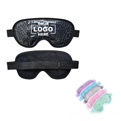 Cooling Gel Eye Mask with Beads and Ice Pack