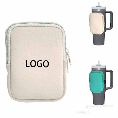 40oz Neoprene Water Bottle Wallet