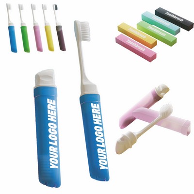 Portable Folding Travel Toothbrush