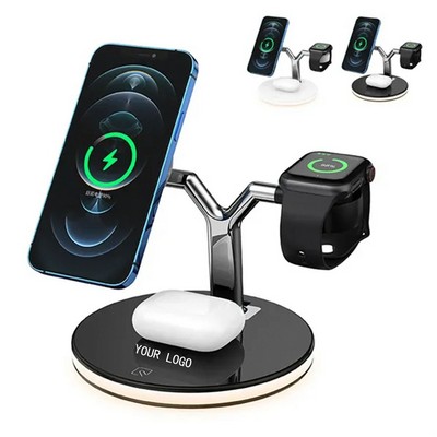 3 in 1 Magnetic Wireless Charging Station