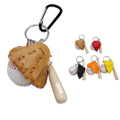 Baseball Key Chain