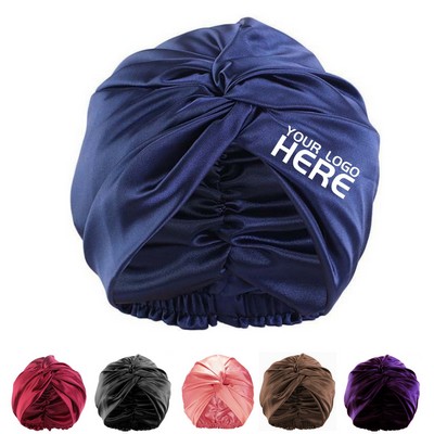 Silk Double Layer Sleeping Cap