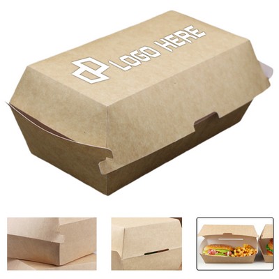 6.69X3.58X3.35Inch Kraft Paper Fried Chicken Box