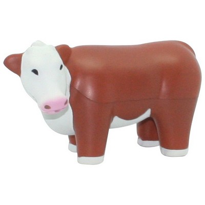 Squishy Hereford Shape Stress Reliever