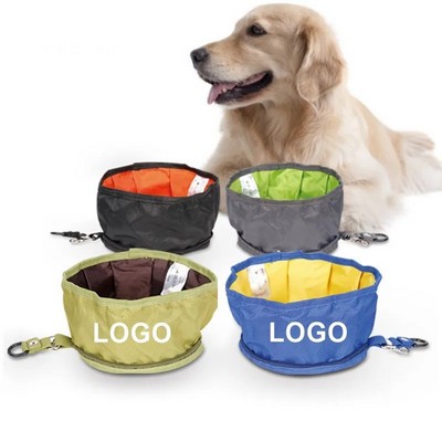 Pet Collapsible Travel Food Water Bowl